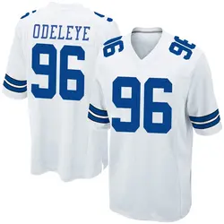 Nike Adedayo Odeleye Dallas Cowboys Men's Game White Jersey