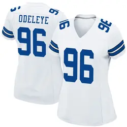 Nike Adedayo Odeleye Dallas Cowboys Women's Game White Jersey