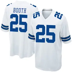 Nike Andrew Booth Dallas Cowboys Men's Game White Jersey