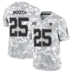 Nike Andrew Booth Dallas Cowboys Men's Limited Arctic Camo 2024 Salute to Service Jersey