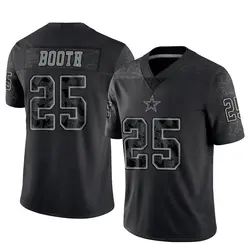 Nike Andrew Booth Dallas Cowboys Men's Limited Black Reflective Jersey