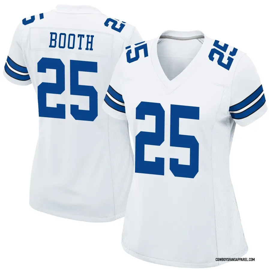 Nike Andrew Booth Dallas Cowboys Women's Game White Jersey