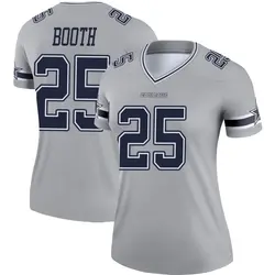 Nike Andrew Booth Dallas Cowboys Women's Legend Gray Inverted Jersey