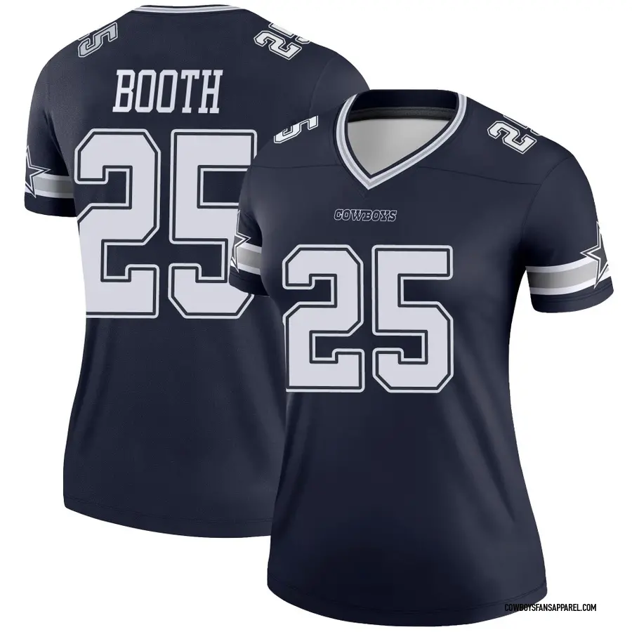 Nike Andrew Booth Dallas Cowboys Women's Legend Navy Jersey