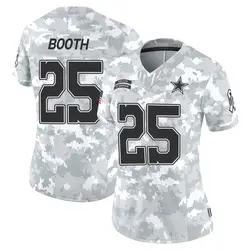 Nike Andrew Booth Dallas Cowboys Women's Limited Arctic Camo 2024 Salute to Service Jersey