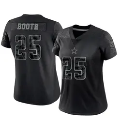 Nike Andrew Booth Dallas Cowboys Women's Limited Black Reflective Jersey