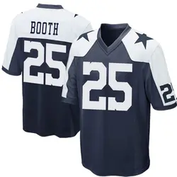 Nike Andrew Booth Dallas Cowboys Youth Game Navy Blue Throwback Jersey