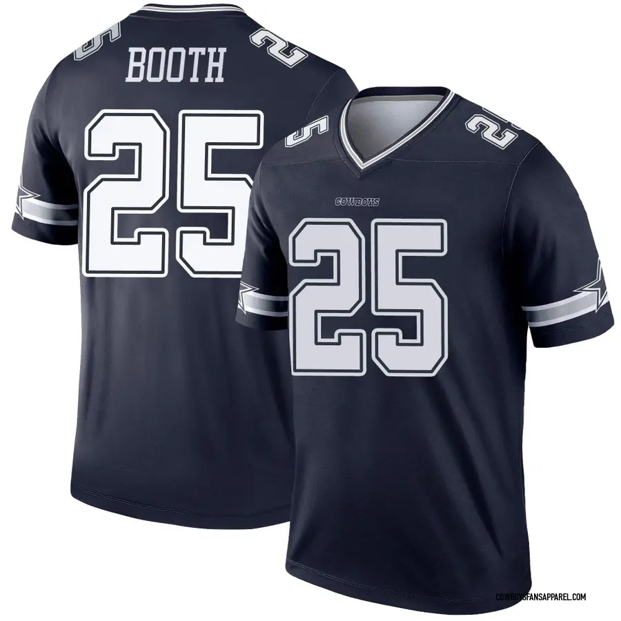 Nike Andrew Booth Dallas Cowboys Youth Legend Navy Jersey