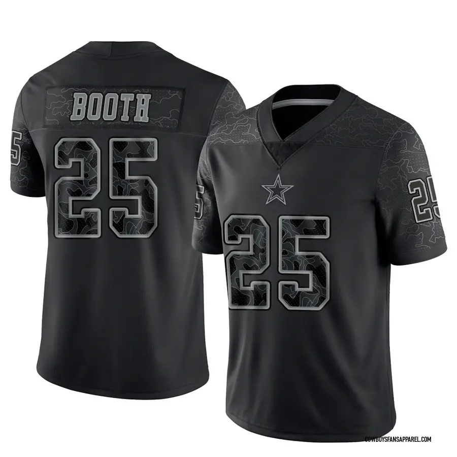 Nike Andrew Booth Dallas Cowboys Youth Limited Black Reflective Jersey