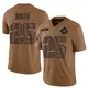 Nike Andrew Booth Dallas Cowboys Youth Limited Brown 2023 Salute To Service Jersey