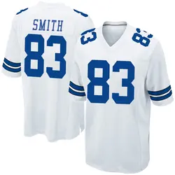 Nike Anthony Smith Dallas Cowboys Youth Game White Jersey