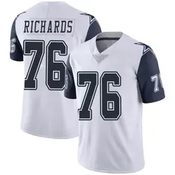 Asim Richards Dallas Cowboys Men's Limited White Color Rush Vapor Untouchable Jersey