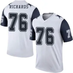 Asim Richards Dallas Cowboys Youth Legend White Color Rush Jersey