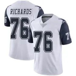 Asim Richards Dallas Cowboys Youth Limited White Color Rush Vapor Untouchable Jersey