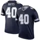 Nike Bill Bates Dallas Cowboys Men's Legend Navy Jersey