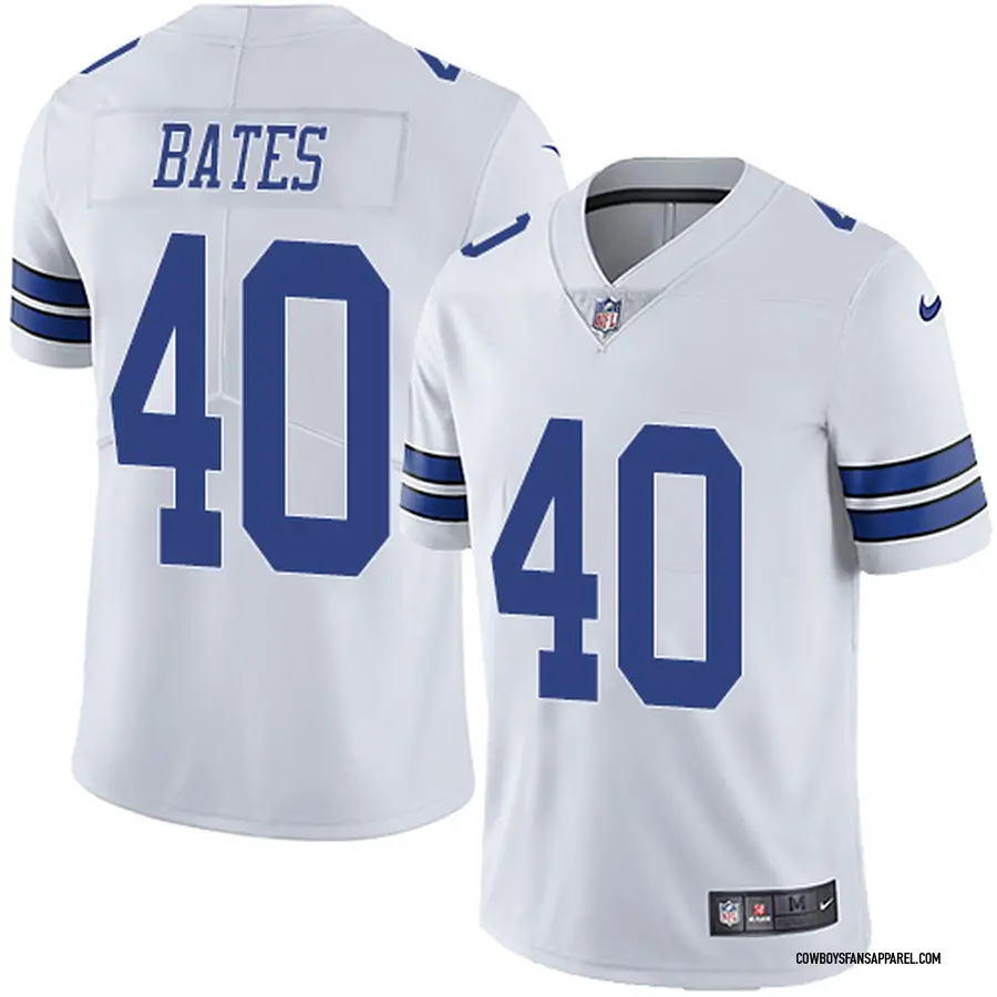 Nike Bill Bates Dallas Cowboys Youth Limited White Jersey