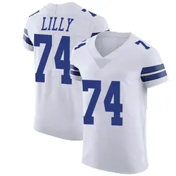 Bob Lilly Dallas Cowboys Men's Elite White Vapor Untouchable Jersey