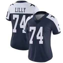 Nike Bob Lilly Dallas Cowboys Women's Limited Navy Alternate Vapor Untouchable Jersey