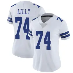 Nike Bob Lilly Dallas Cowboys Women's Limited White Vapor Untouchable Jersey