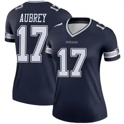 Nike Brandon Aubrey Dallas Cowboys Women's Legend Navy Jersey
