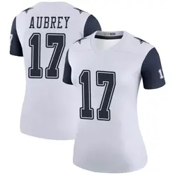 Nike Brandon Aubrey Dallas Cowboys Women's Legend White Color Rush Jersey