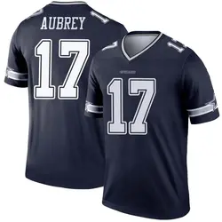 Nike Brandon Aubrey Dallas Cowboys Youth Legend Navy Jersey