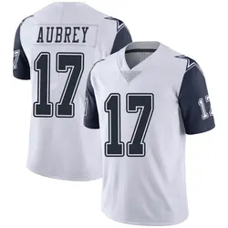 Nike Brandon Aubrey Dallas Cowboys Youth Limited White Color Rush Vapor Untouchable Jersey