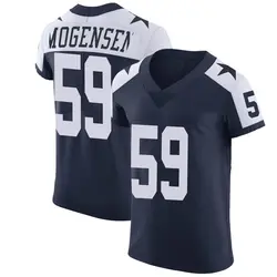 Brock Mogensen Dallas Cowboys Men's Elite Navy Alternate Vapor Untouchable Jersey