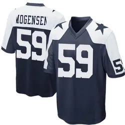 Nike Brock Mogensen Dallas Cowboys Men's Game Navy Blue Throwback Jersey