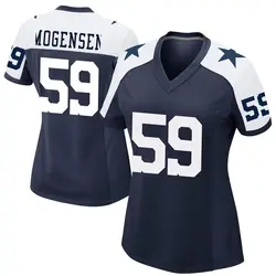 Nike Brock Mogensen Dallas Cowboys Women's Game Navy Alternate Jersey
