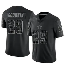 C.J. Goodwin Dallas Cowboys Men's Limited Black Reflective Jersey