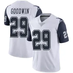 C.J. Goodwin Dallas Cowboys Men's Limited White Color Rush Vapor Untouchable Jersey