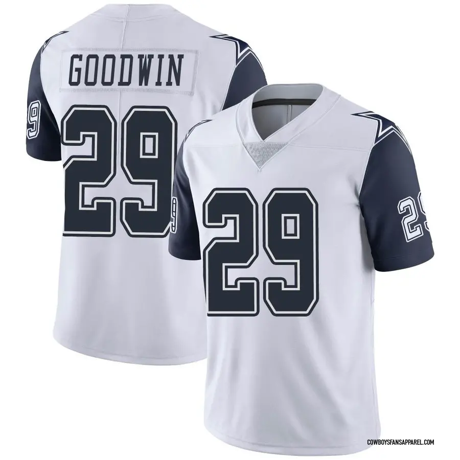 Nike C.J. Goodwin Dallas Cowboys Youth Limited White Color Rush Vapor Untouchable Jersey