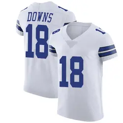 Nike Caleb Downs Dallas Cowboys Men's Elite White Vapor Untouchable Jersey