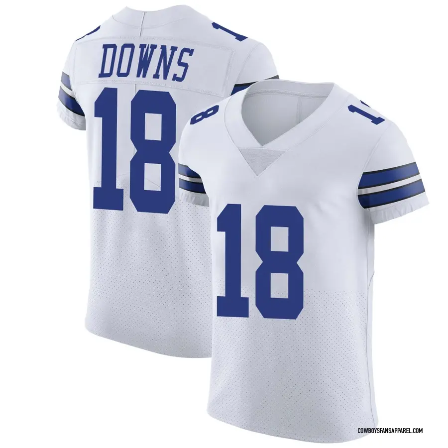 Nike Caleb Downs Dallas Cowboys Men's Elite White Vapor Untouchable Jersey