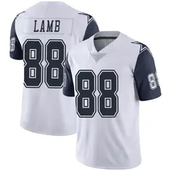 CeeDee Lamb Dallas Cowboys Men's Limited White Color Rush Vapor Untouchable Jersey