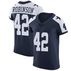 Nike Curtis Robinson Dallas Cowboys Men's Elite Navy Alternate Vapor Untouchable Jersey