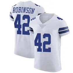 Nike Curtis Robinson Dallas Cowboys Men's Elite White Vapor Untouchable Jersey