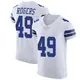 Nike DJ Rogers Dallas Cowboys Men's Elite White Vapor Untouchable Jersey