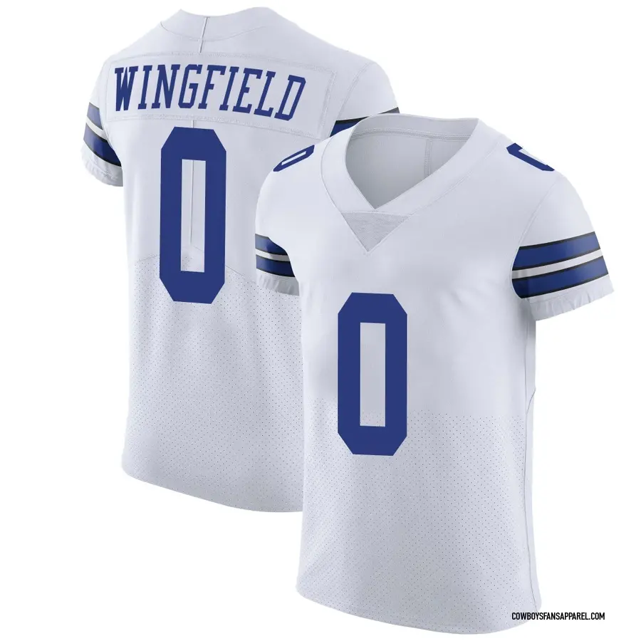 Nike DJ Wingfield Dallas Cowboys Men's Elite White Vapor Untouchable Jersey