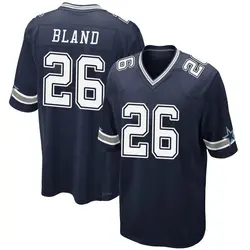 Nike DaRon Bland Dallas Cowboys Men's Game Navy Team Color Jersey
