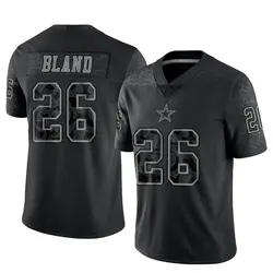 Nike DaRon Bland Dallas Cowboys Men's Limited Black Reflective Jersey