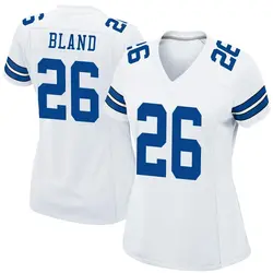 Nike DaRon Bland Dallas Cowboys Women's Game White Jersey