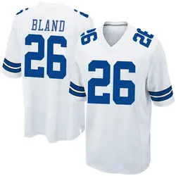 Nike DaRon Bland Dallas Cowboys Youth Game White Jersey