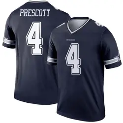 Dak Prescott Dallas Cowboys Men's Legend Navy Jersey