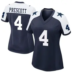 Nike Dak Prescott Dallas Cowboys Women's Game Navy Alternate Jersey