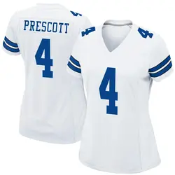 Nike Dak Prescott Dallas Cowboys Women's Game White Jersey