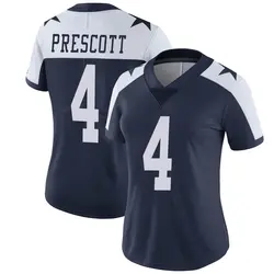 Nike Dak Prescott Dallas Cowboys Women's Limited Navy Alternate Vapor Untouchable Jersey