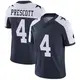 Nike Dak Prescott Dallas Cowboys Youth Limited Navy Alternate Vapor Untouchable Jersey