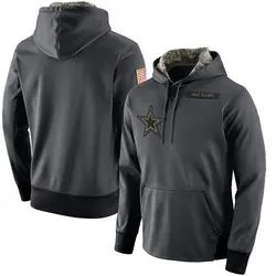 dallas cowboys anthracite hoodie